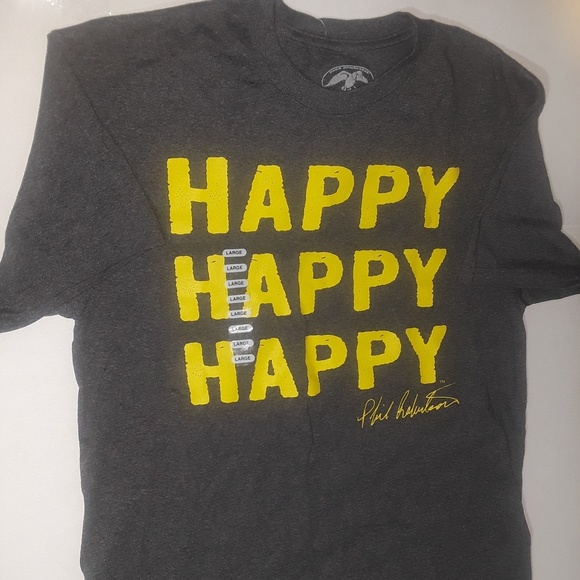 NWT Duck Comander happy t-shirt  sz L - Picture 1 of 8
